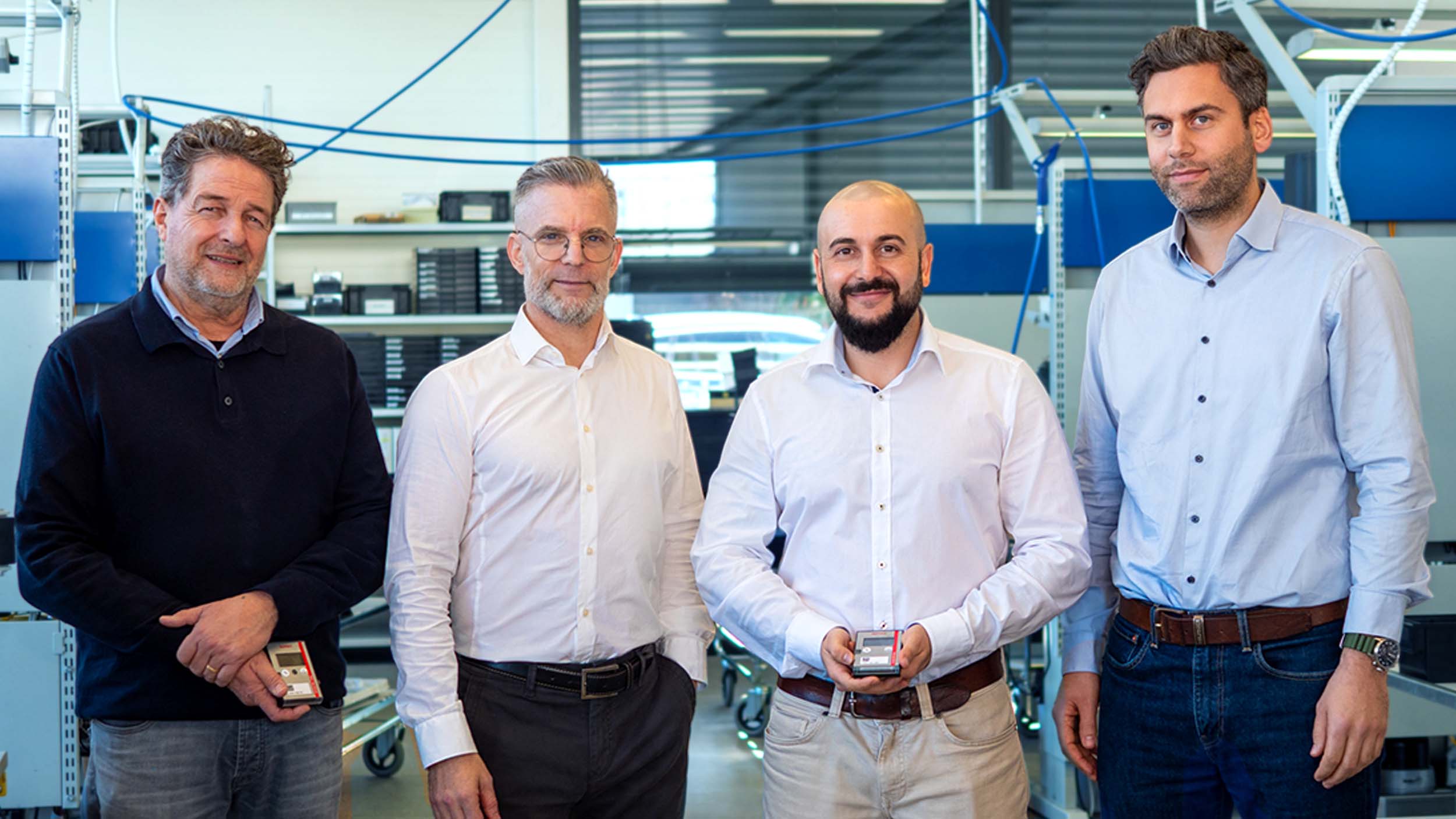 Gruppenbild der Kooperationspartner Vitaris und ELPRO