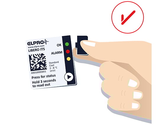 The tab is broken off at the indicator.