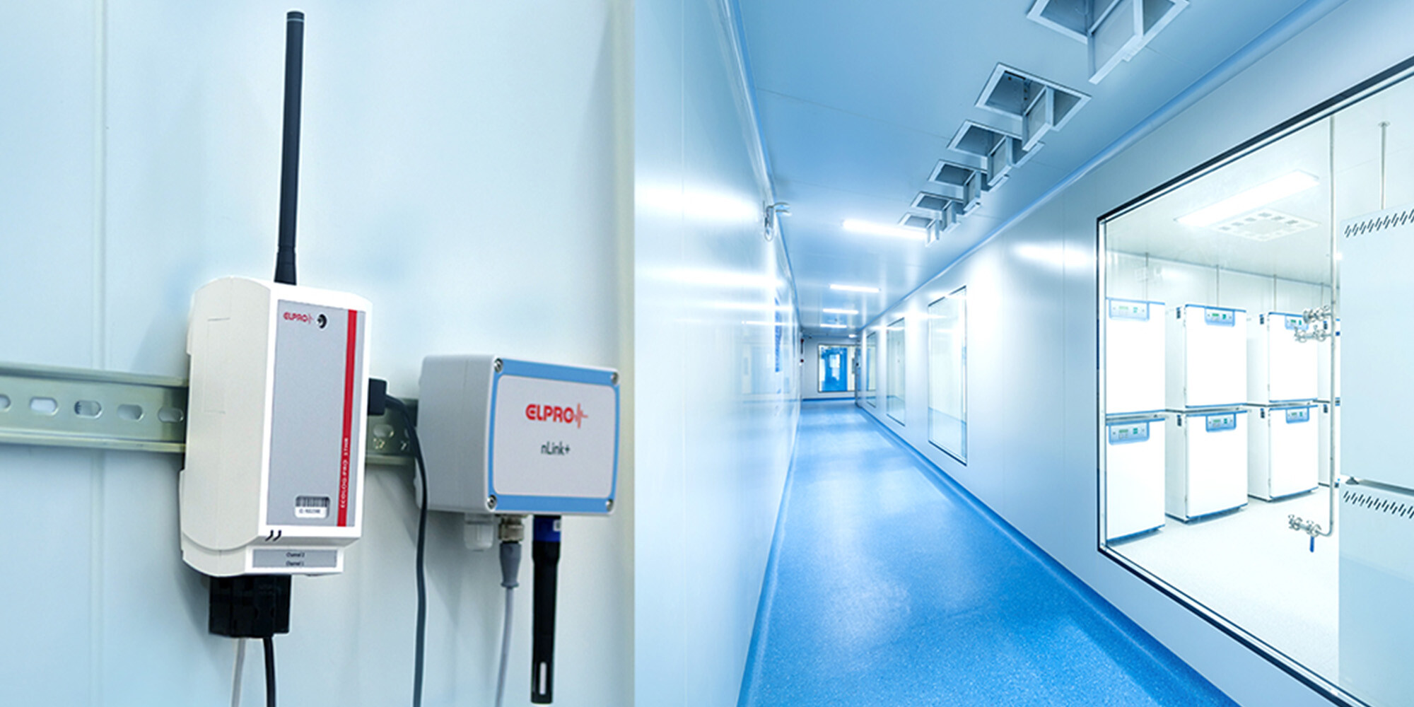 ECOLOG PRO wireless modules in clean room.