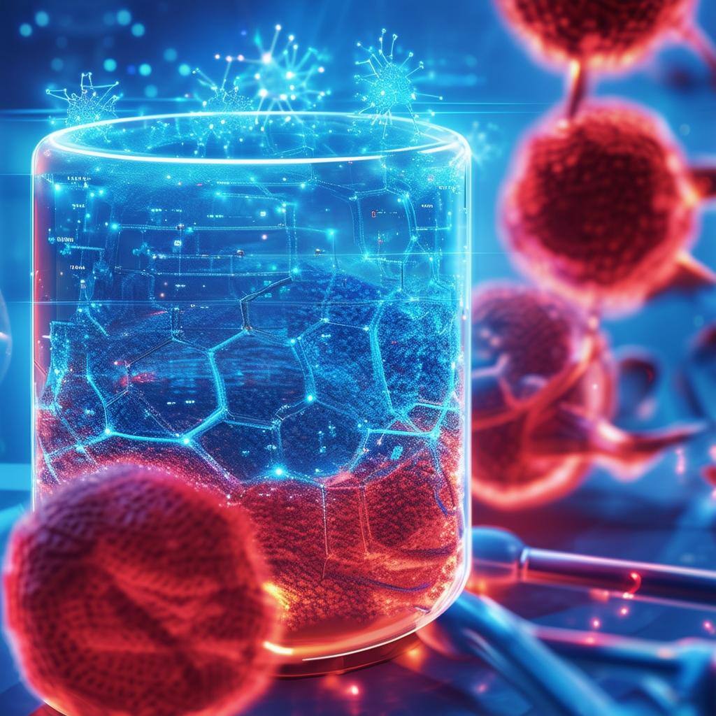 Illustration of cells distributed around a bin.